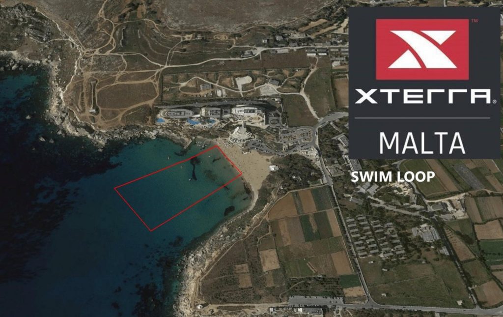 XTERRA Malta 2023 - Schwimmstrecke - Credit: XTERRA